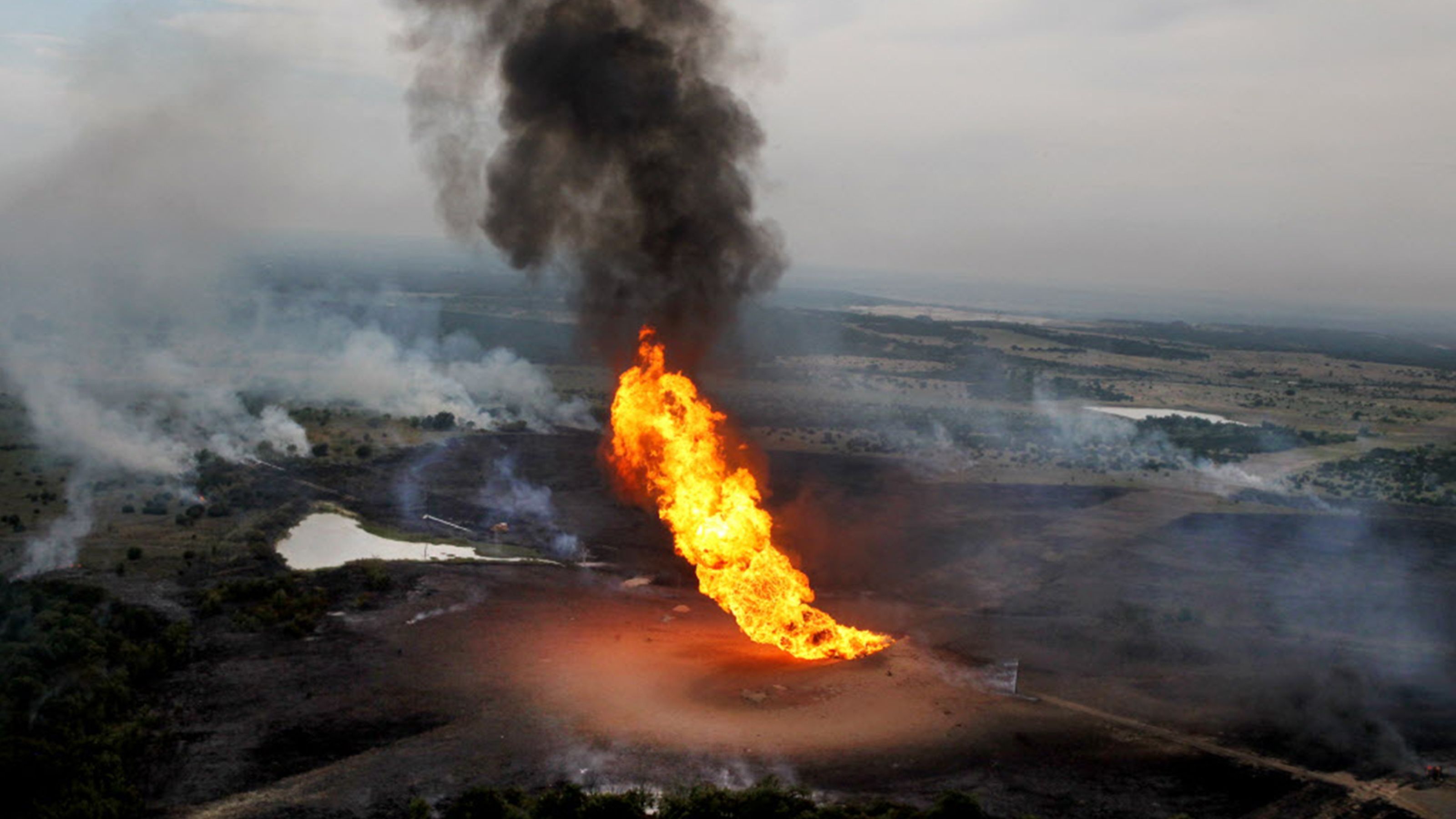 File photo: Twelve people died and three were injured in an explosion during repair work at an Eni SpA crude oil pipeline in Nigeria, 2015. The victims worked on a maintenance team for a local service company, Rome-based Eni said in a statement Friday.