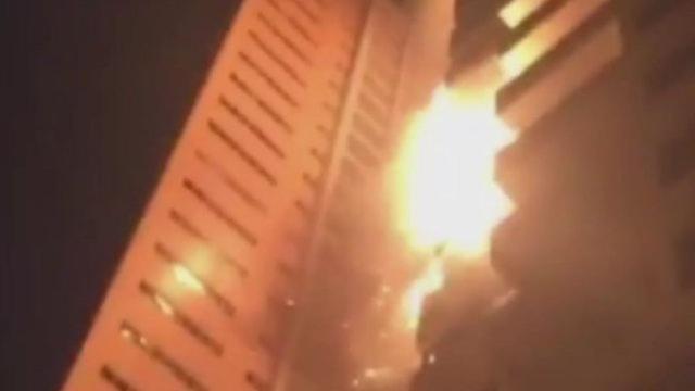 A fire has broken out in a tower block in the city of Ajman in the United Arab Emirates. Firefighters are attempting to control the blaze. ...