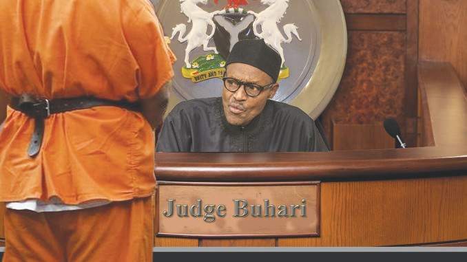 At the moment, all judges report to him, and all court rulings or judgements are screened in Aso Rock before delivery. Yet we must not forget that failure of elected officers to abide by the rule of law is the height of indiscipline and misconduct.