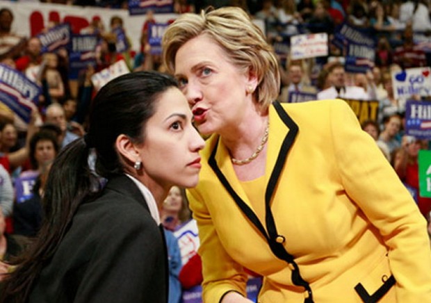 Hillary Clinton aide Huma Abedin.