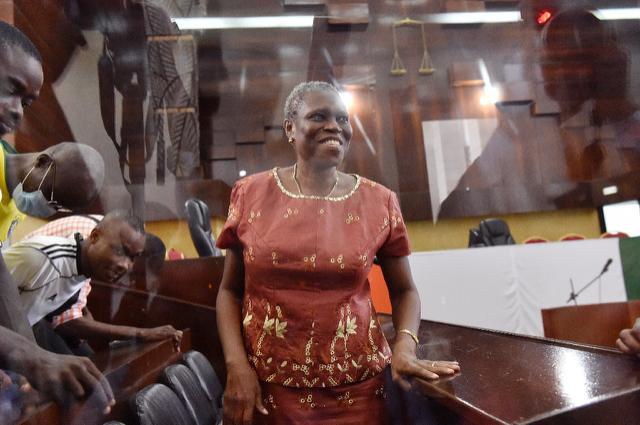 Gbagbo, nicknamed the "Iron Lady", appeared in court on May 9 during a pre-trial hearing flanked by 12 other defendants where she was the only one not to be handcuffed.