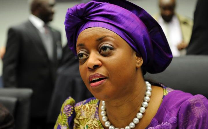 Nigeria's oil minister, Diezani Alison-Madueke, at an OPEC meeting in 2012 Credit: AFP