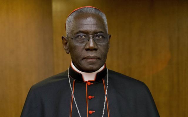 Cardinal Robert Sarah, keynote speaker at the National Catholic Prayer Breakfast in Washington, D.C. on May 17, 2016. 