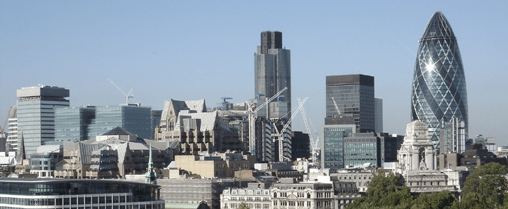 The City of London, arguably the heart and headquarters of a international network of tax havens. 