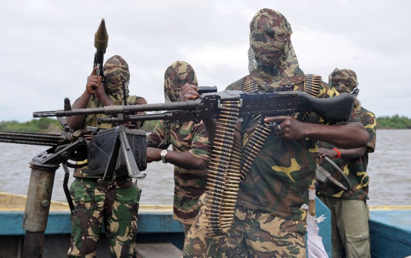 Nigerian militants wreaked havoc on the country's oil sector in the 2000s (AFP Photo/Pius Utomi Ekpei)