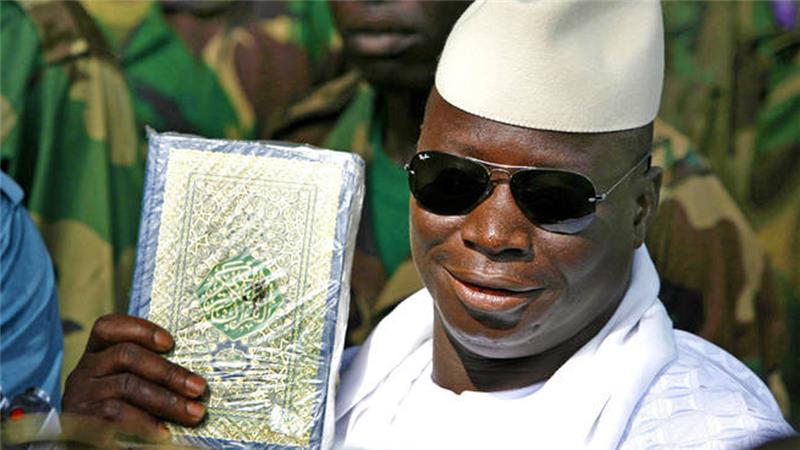 File: President Yahya Jammeh announced in December that the Gambia had become an Islamic state [Getty]