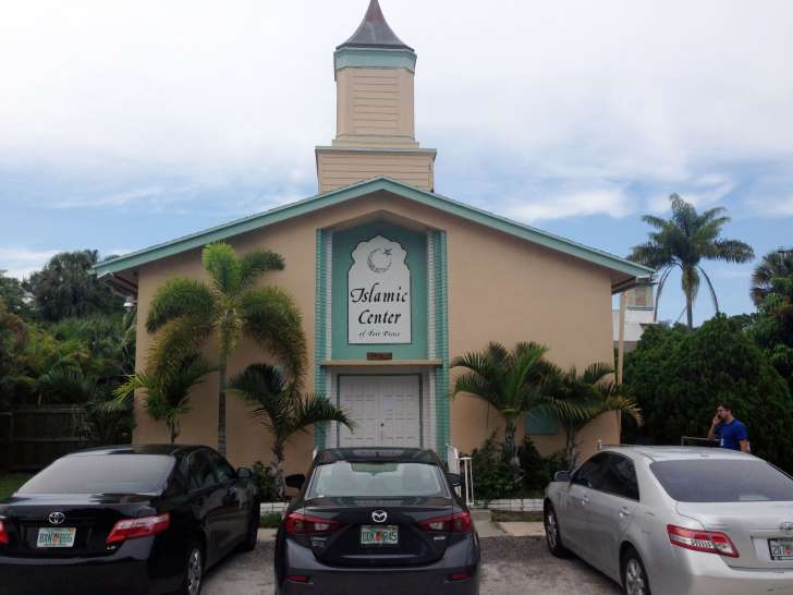 The Islamic Center of Fort Pierce, Fla., is seen in Fort Pierce, Fla., Sunday, June 12, 2016. The mosque is where Omar Mateen worshiped. 