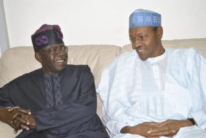 Tinubu, BUhari - when the going was goog. Their political love affair has taken a new turn, leaving the President and his cronies dazed with multiple media attacks, including leakages of sensitive documents incriminating key members of the administration. 