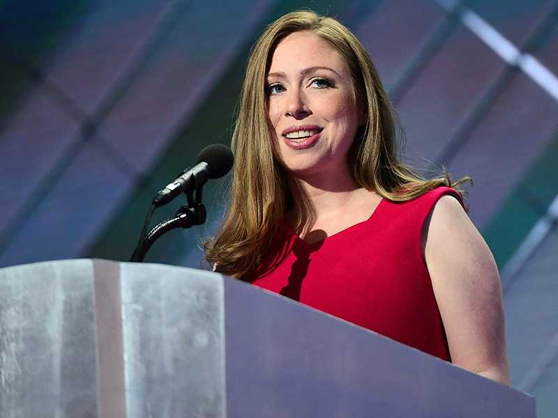 Hillary and Chelsea Clinton aren't your typical mother-daughter duo. Clinton proved that she's her mom's biggest cheerleader when she introduced the presidential hopeful with a touching speech at the Democratic National Convention in Philadelphia on Thursday evening.  