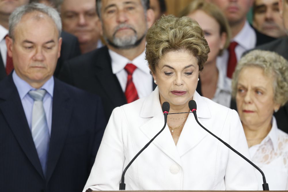 Igo Estrela/Getty Images Dilma Rousseff is facing an impeachment trail.