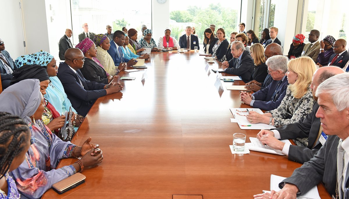 Roundtable...Aisha at the United States Institute of Peace.