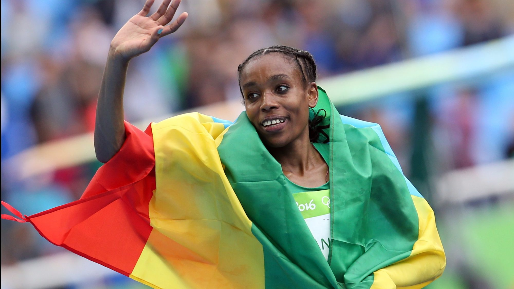 Ayana, 24, has typically run at distances of 3,000 meters and 5,000 meters during her career. In the 5,000-meter run, she has the second-best time in history. Now the Ethiopian also has the best 10,000-meter time ever after breaking the record Friday in Rio.