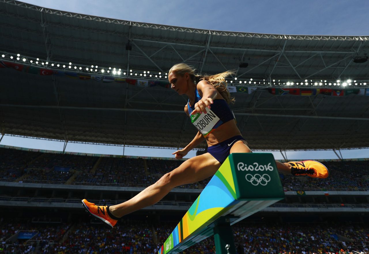  Emma Coburn No U.S. woman has ever won a medal in the 3,000-meter steeplechase, until Emma Coburn. (Getty)  
