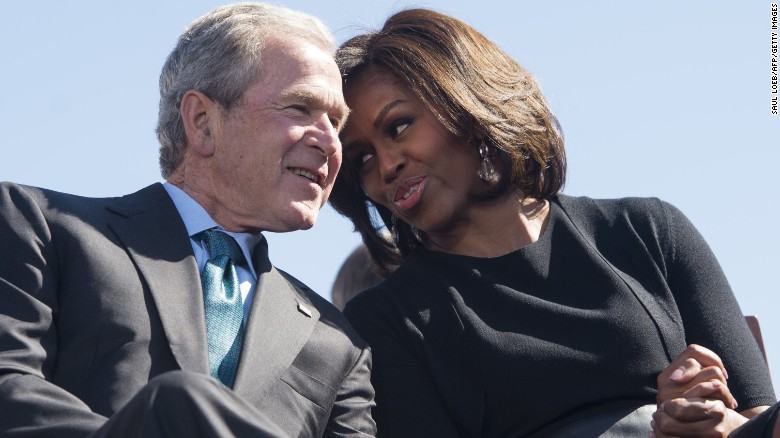 160924190017-george-w-bush-michelle-obama-selma-talking-exlarge-169