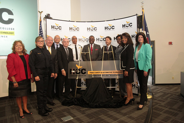 Houston Community College held a grand opening for the Public Safety & Automotive Technology Center of Excellence at the Northeast Campus. Houston Community College (HCC) is composed of 13 Centers of Excellence and numerous satellite centers that serve the diverse communities in the Greater Houston area by preparing individuals to live and work in an increasingly international and technological society. HCC is one of the country’s largest singly-accredited, open-admission, community colleges offering associate degrees, certificates, workforce training, and lifelong learning opportunities. To learn more, visit www.hccs.edu.