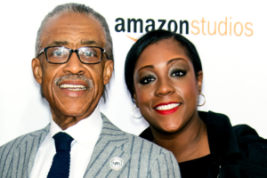 Al Sharpton and Dominique Sharpton