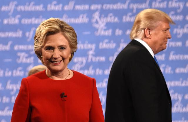 Results from a nationwide poll by Politico and Morning Consult has Clinton surging, with 42 percent support from likely voters compared to 36 percent for Trump in a four-way race that includes two lesser-known candidates.