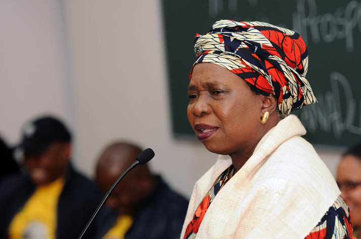 AU chief Nkosazana Dlamini-Zuma announced she would not serve a second term 